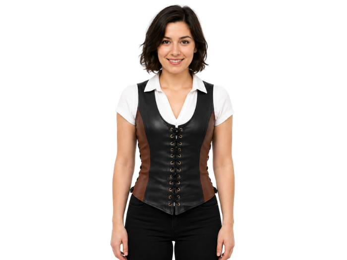 Halloween Side Lace Bodice Black and Brown | B2B Low MOQ