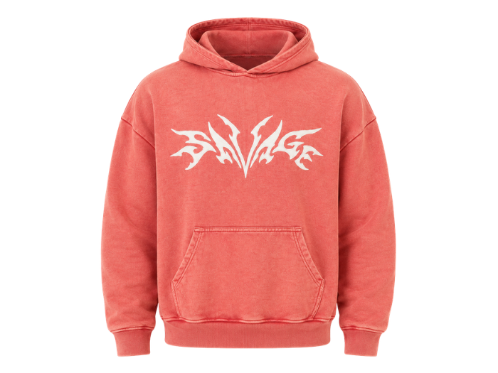 Personalize Pullover Hoodie Screen Printing Acid Wash B2B Low MOQ Manufacturer front design preview
