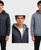 Reversible Hooded Puffer Jacket | B2B Low MOQ Manufacturer