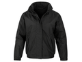 Security Workwear Jacket – Low MOQ B2B Waterproof Outerwear in Black