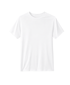 School Short Sleeve Performance Tee White | B2B Low MOQ Wholesale
