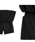 School Pleated Pull-On Skort Black | B2B Low MOQ Wholesale