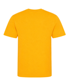 Crew Neck Work T-Shirt – Wholesale Staff Uniform Top with Low MOQ in Yellow