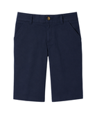 Custom Stretch School Uniform Shorts Navy Girls B2B School Uniform Manufacturer