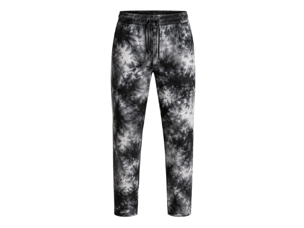 Tie Dye Trousers Black and White All Over Design | B2B Low MOQ front design preview