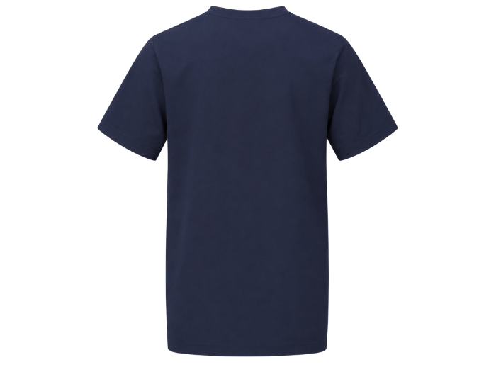 Short Sleeve V-Neck Hospitality Tunic Navy | B2B Low MOQ Hospitality Workwear Manufacturer