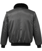 Custom Pilot Hooded Jacket Workwear Dark Grey B2B Low Jacket Manufacturer