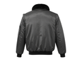Custom Pilot Hooded Jacket Workwear Dark Grey B2B Low Jacket Manufacturer