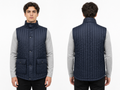 Quilted Puffer Gilet with Snap Closure | B2B Low MOQ Manufacturer