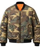Hunting Bomber Jacket – Woodland Camouflage | B2B Low MOQ