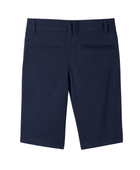 Custom Stretch School Uniform Shorts Navy Girls B2B School Uniform Manufacturer