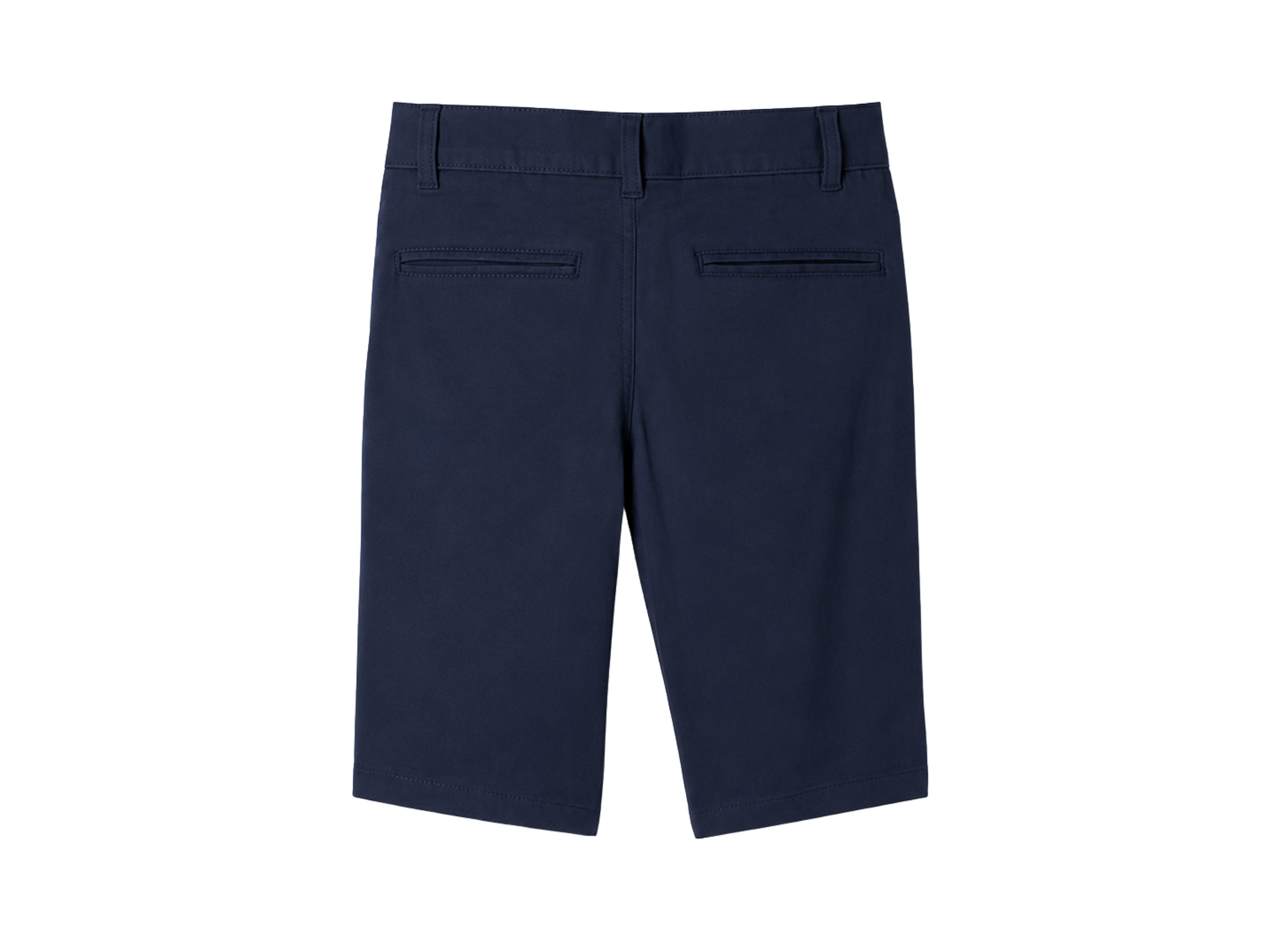 Custom Stretch School Uniform Shorts Navy Girls B2B School Uniform Manufacturer