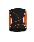 Custom Black Orange Baseball Wrist Band | Wholesale Team Sports Accessory for Bulk Orders