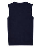School V-Neck Sweater Vest Navy Blue | B2B Low MOQ Wholesale Manufacturer