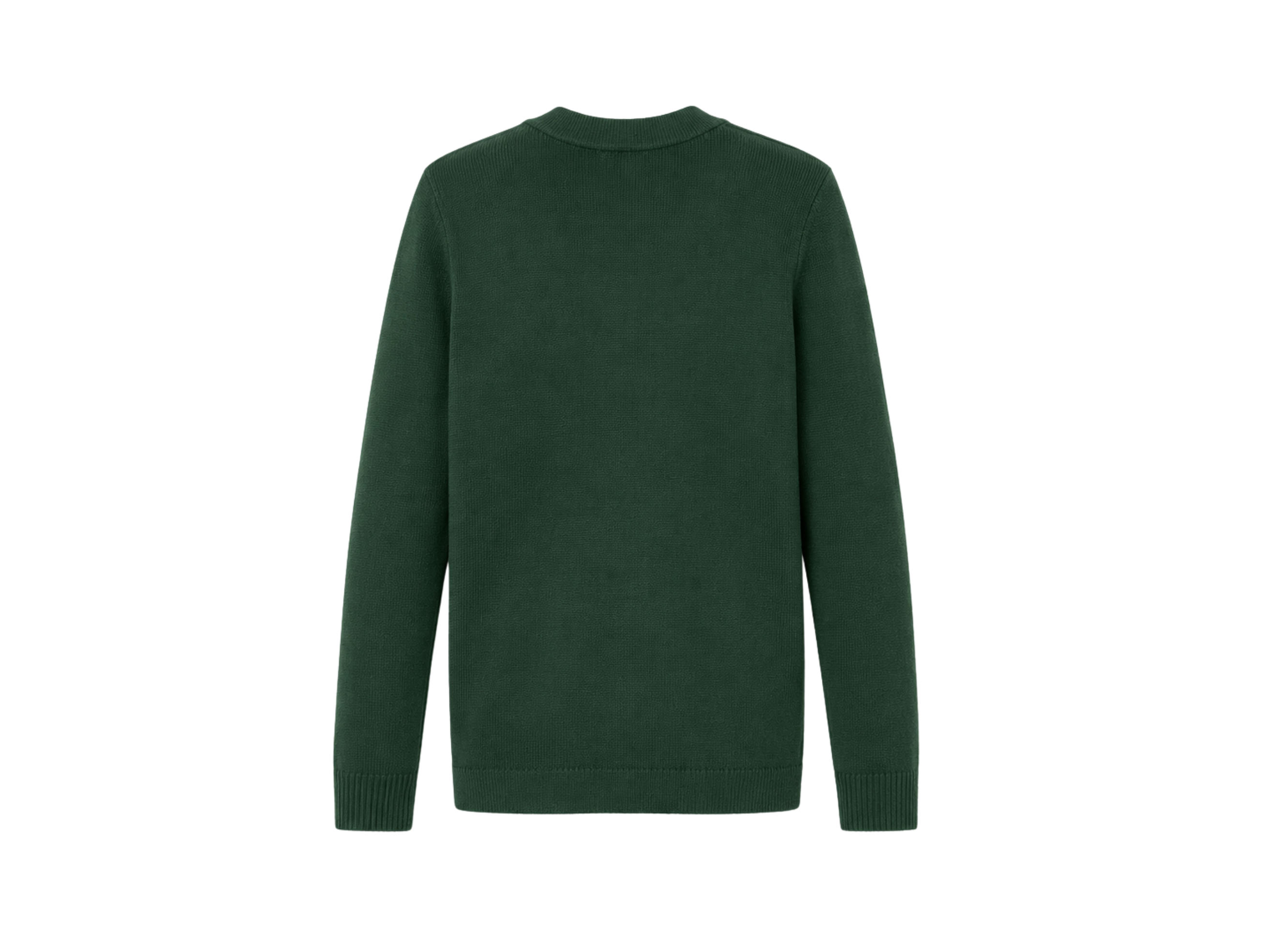 School V-Neck Sweater Cardigan Forest Green | B2B Low MOQ Wholesale Manufacturer
