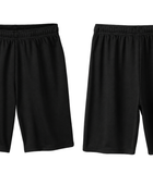 School Uniform Mesh Shorts B2B School Uniform Manufacturer Black
