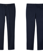 Straight Fit School Uniform Pant Navy Blue | B2B Low MOQ Wholesale