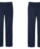 Boys’ Pull-On Straight Fit School Uniform Pant Navy Blue | B2B Low MOQ Wholesale
