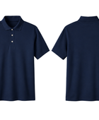 School Uniform Polo Shirt Navy Short Sleeve B2B Schoolwear Manufacturer