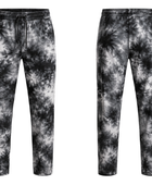 Tie Dye Trousers Black and White All Over Design | B2B Low MOQ