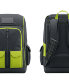 Custom Winter Ski Gear Backpack B2B Ski Wear Manufacturer Black/Lime Green