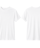 School Short Sleeve Performance Tee White | B2B Low MOQ Wholesale