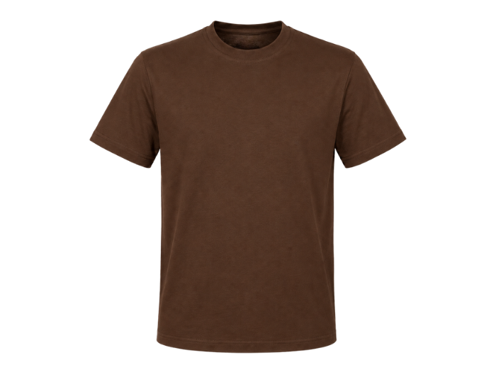 Cleaner T-Shirt - Brown B2B Low MOQ Custom Cleaner Workwear Manufacturer