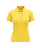 Women’s Yellow School Polo Shirt B2B School Uniform Manufacturer