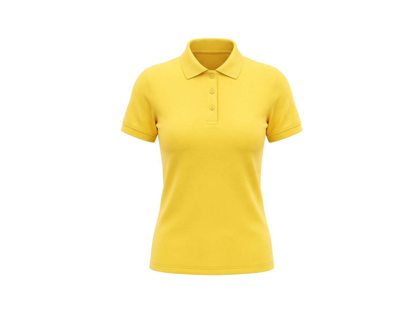 Women’s Yellow School Polo Shirt B2B School Uniform Manufacturer