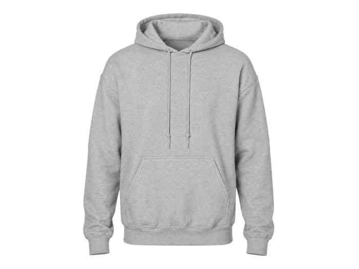 Hooded Sweatshirt B2B Low MOQ Carpet Fitter Hoodie Grey Workwear front design preview
