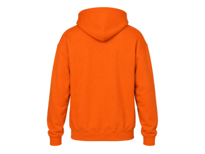Hooded Sweatshirt B2B Low MOQ Carpet Fitter Hoodie Orange Workwear