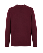 School V-Neck Sweater Cardigan Burgundy | B2B Low MOQ Wholesale Manufacturer