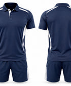 Navy & White Training Uniform – Wholesale Performance Kit, Low MOQ, Bulk Activewear