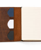 Personalized Leather Journal Cover Wholesale | Refillable A5 Notebook Cover Private Label Manufacturer