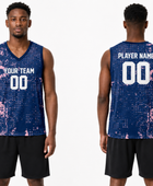 Custom Basketball Jersey with Name & Number | Personalized Team Uniform – BA3 Style