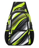 Custom ping pong Team Backpack – Black Neon Yellow Ping Pong Bag for Wholesale Buyers