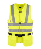 Workwear Hi-Vis Tool Vest – Hi-Vis Yellow | B2B Low MOQ Manufacturer