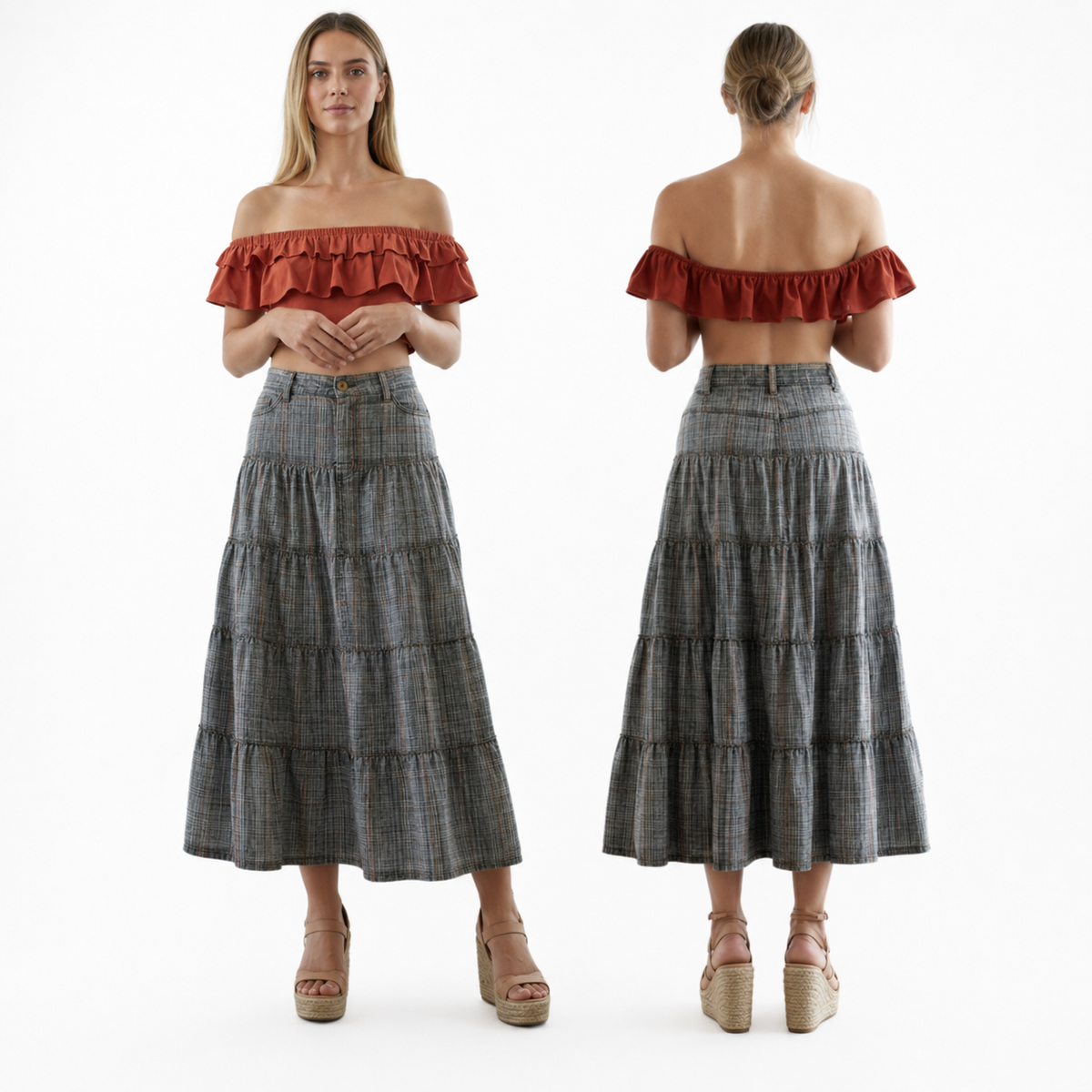 Denim Skirt