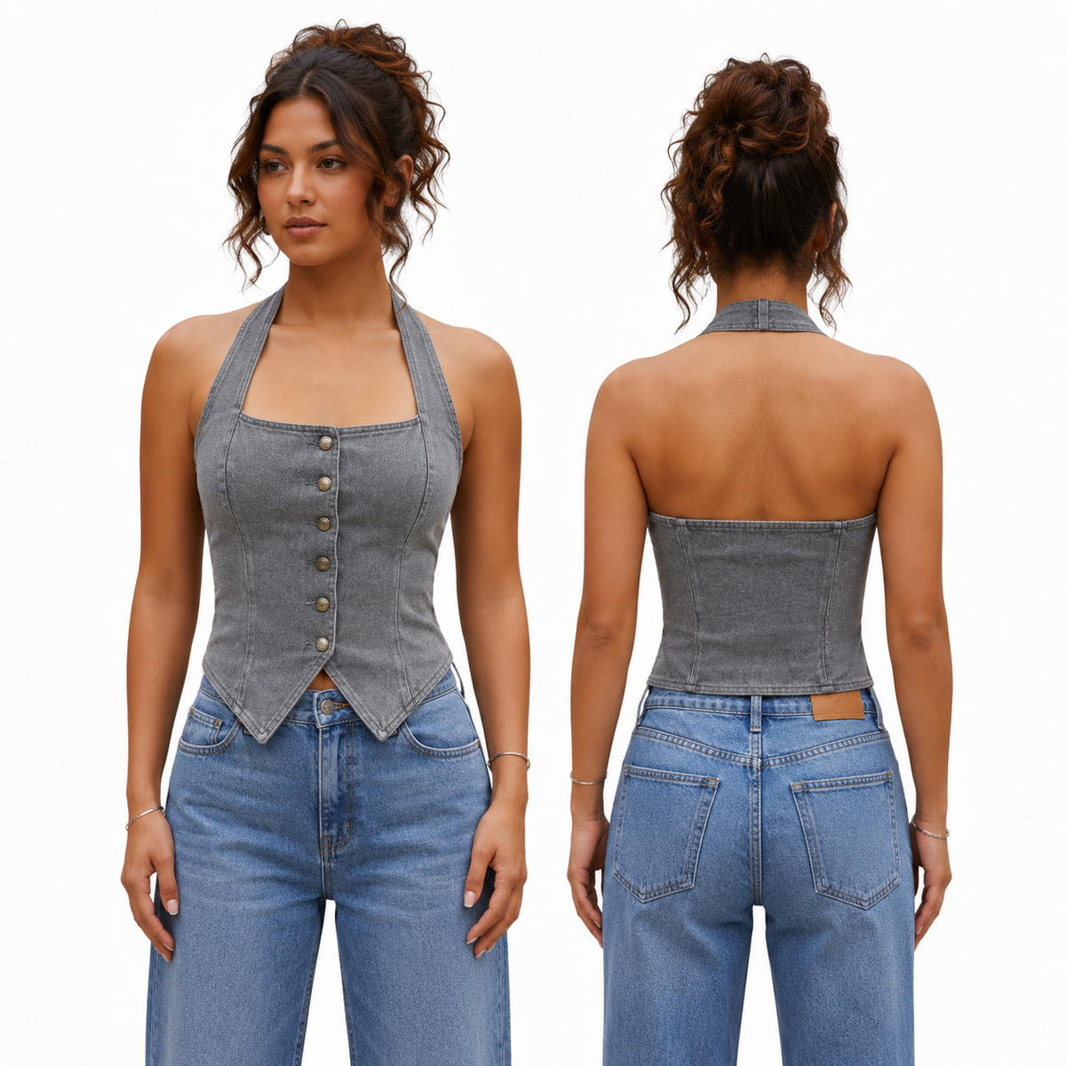Denim Vest