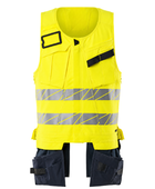 Workwear Hi-Vis Tool Vest Yellow | B2B Low MOQ Manufacturer