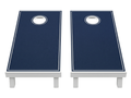Custom Cornhole Board Set – Navy Blue Outdoor Game Boards for Wholesale Event Buyers