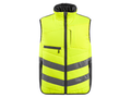 Workwear Hi-Vis Winter Gilet – Yellow and Dark Anthracite | B2B Low MOQ Manufacturer