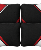 Custom Cornhole Bags – Black Red White Game Bags for Wholesale Event Buyers