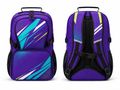 Custom Purple Volleyball Backpack – Wholesale Team Sports Bag for Clubs