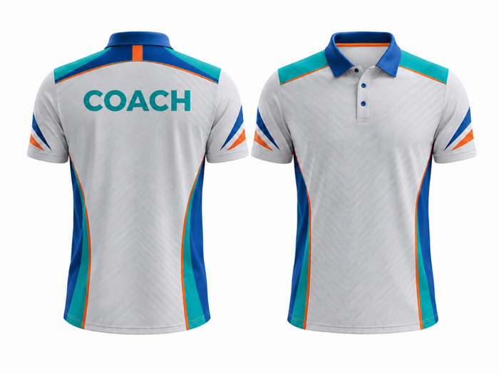Sublimated Coach Polo Shirt