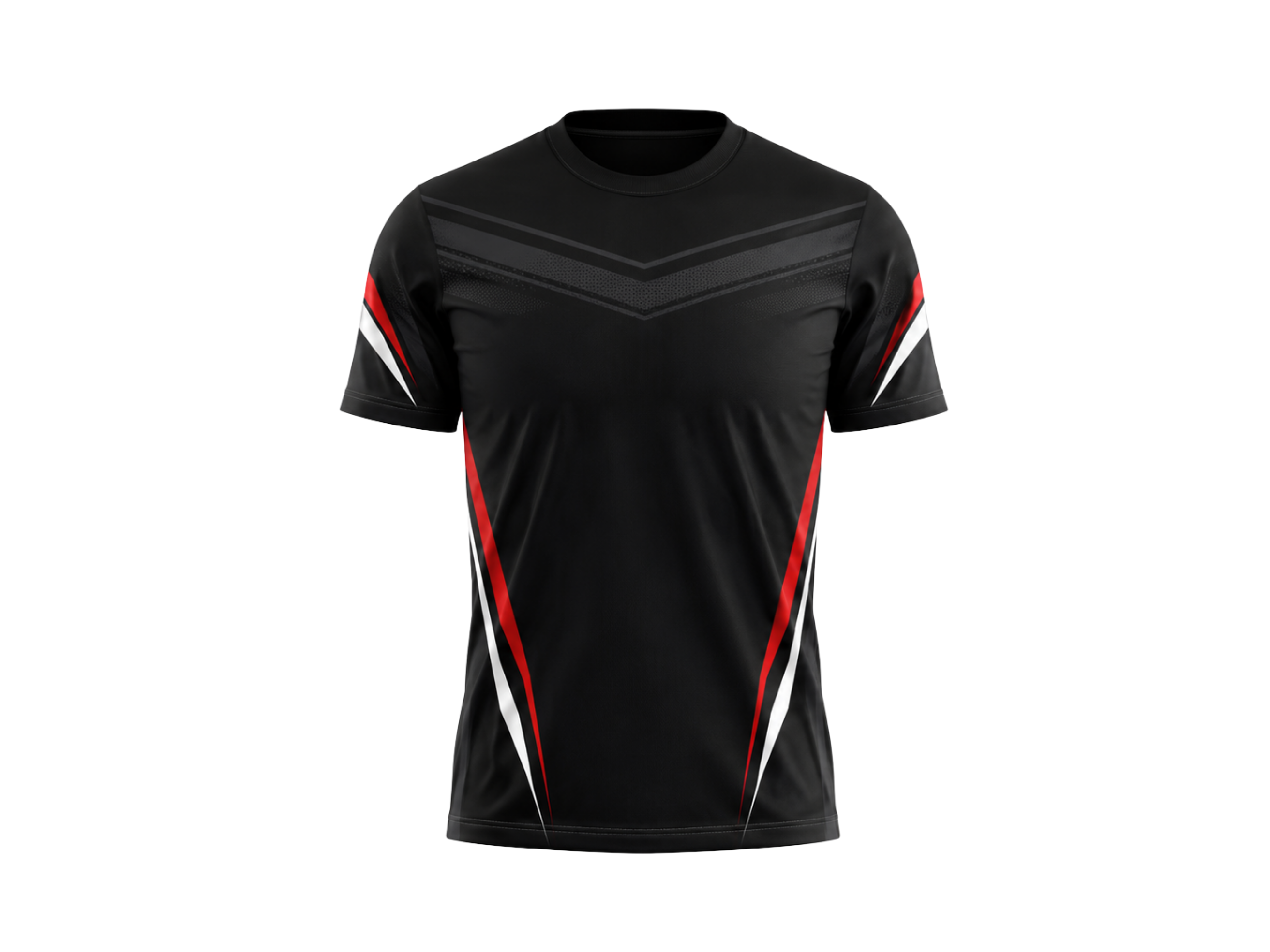 Custom Cornhole League T-Shirt – Black Red Team Shirt for Wholesale Tournament Buyers
