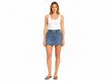 Custom Women’s Panelled Denim Mini Skirt for Private Labels