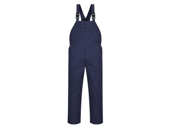Bib & Brace Overall B2B Low MOQ Window Cleaner Uniform  Navy Workwear front design preview