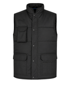 Workwear Padded Body Warmer – Black | B2B Low MOQ Manufacturer