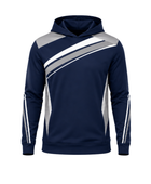 Custom Cornhole Hoodie – Navy White League Teamwear for Wholesale Sports Buyers